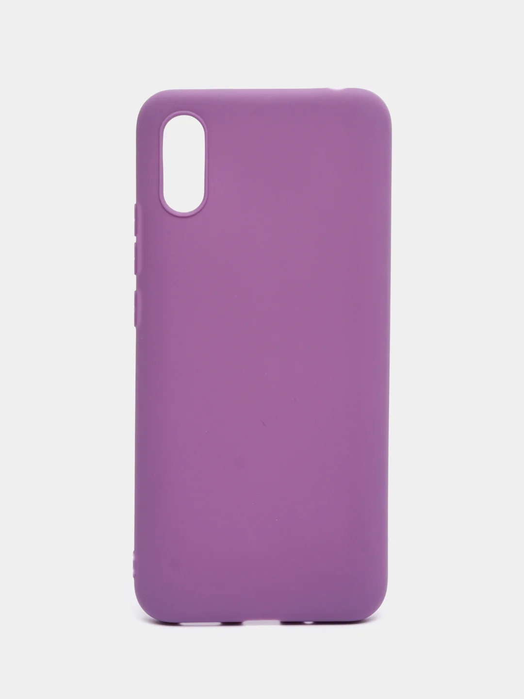 Аметистовый силиконовый чехол для Xiaomi Redmi 9A (Сяоми Редми 9А), прозрачный