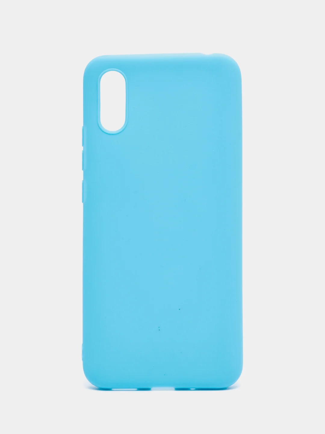 Лазурный силиконовый чехол для Xiaomi Redmi 9A (Сяоми Редми 9А), прозрачный