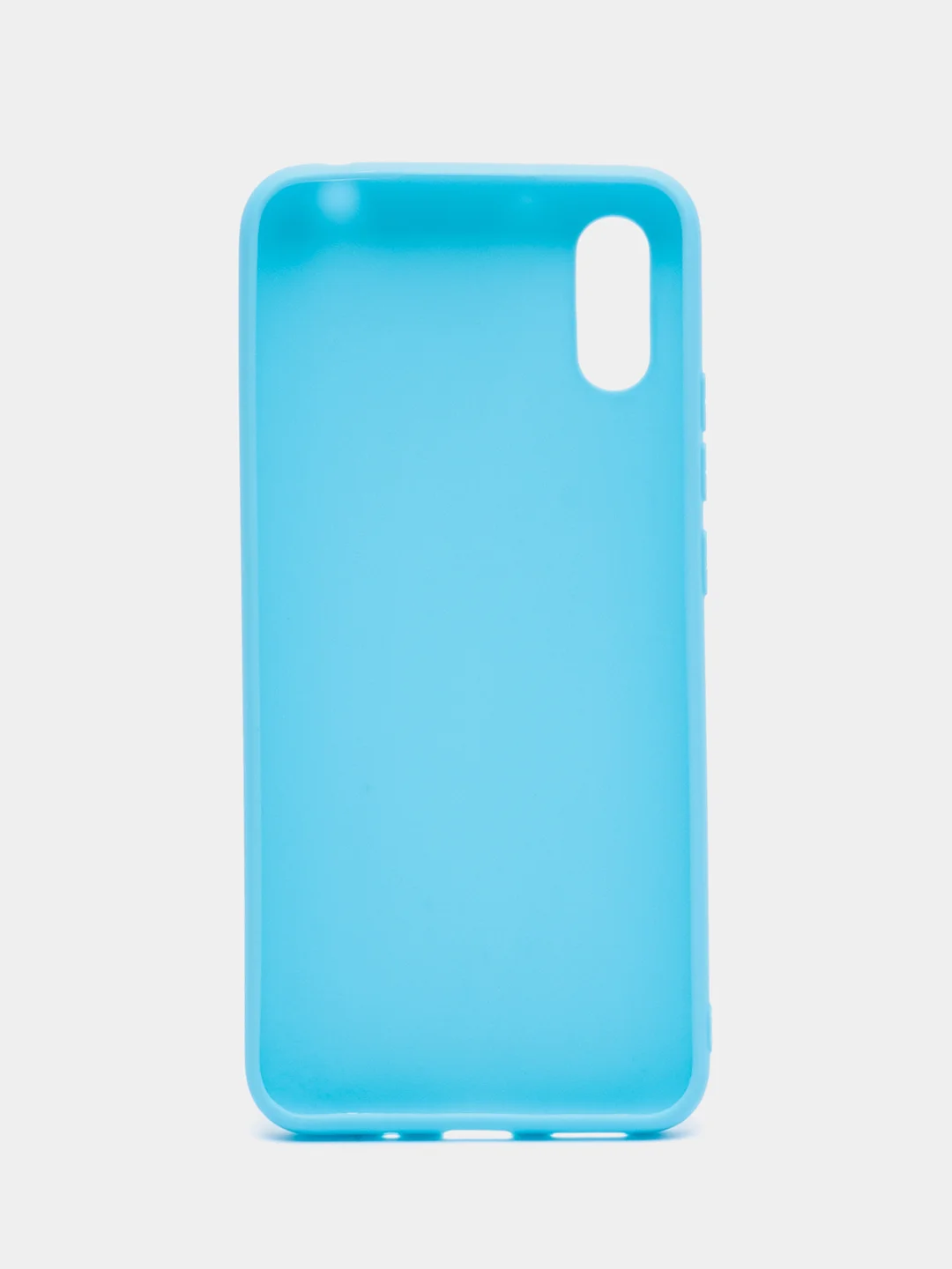 Лазурный силиконовый чехол для Xiaomi Redmi 9A (Сяоми Редми 9А), прозрачный