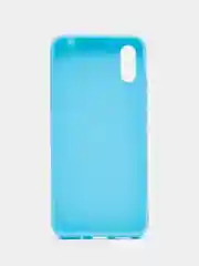 Лазурный силиконовый чехол для Xiaomi Redmi 9A (Сяоми Редми 9А), прозрачный