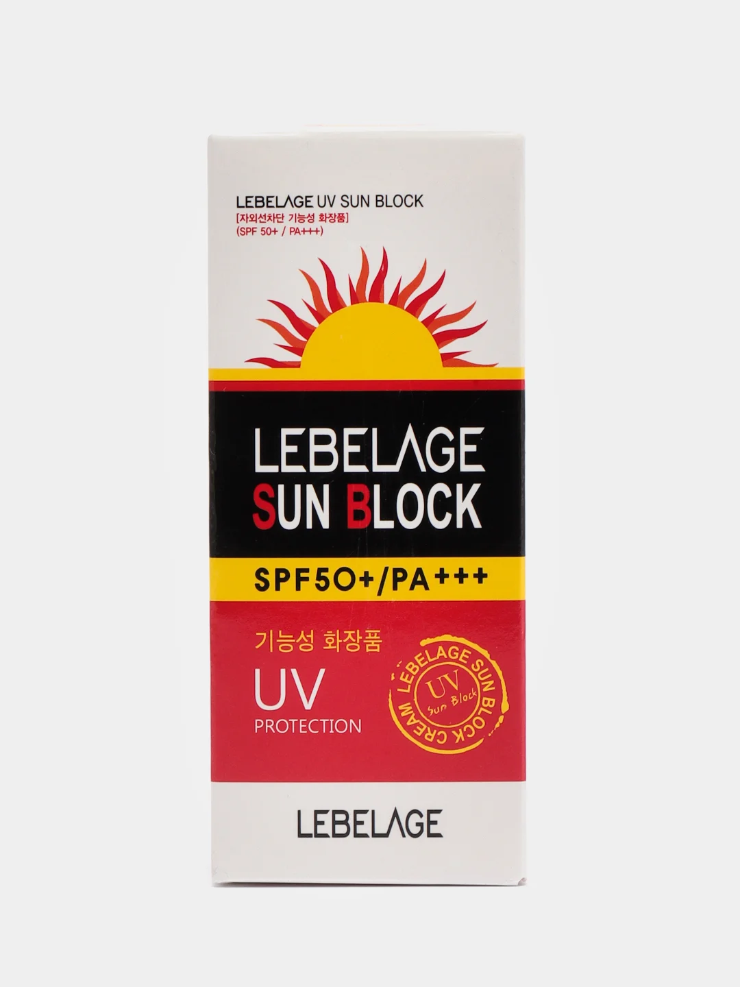 Алый крем для лица солнцезащитный Lebelage "High Protection Sun", ежедневный, 30 мл