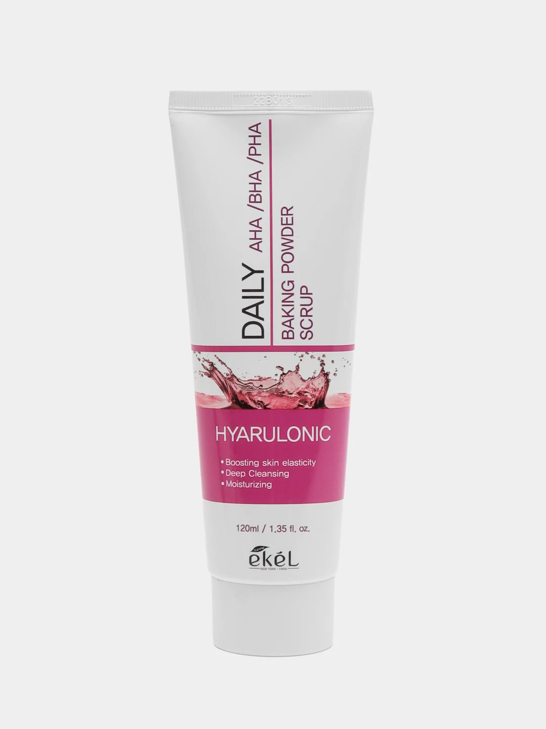 Фуксия детокс-скраб для лица Ekel Baking Powder Scrub, глубокое очищение