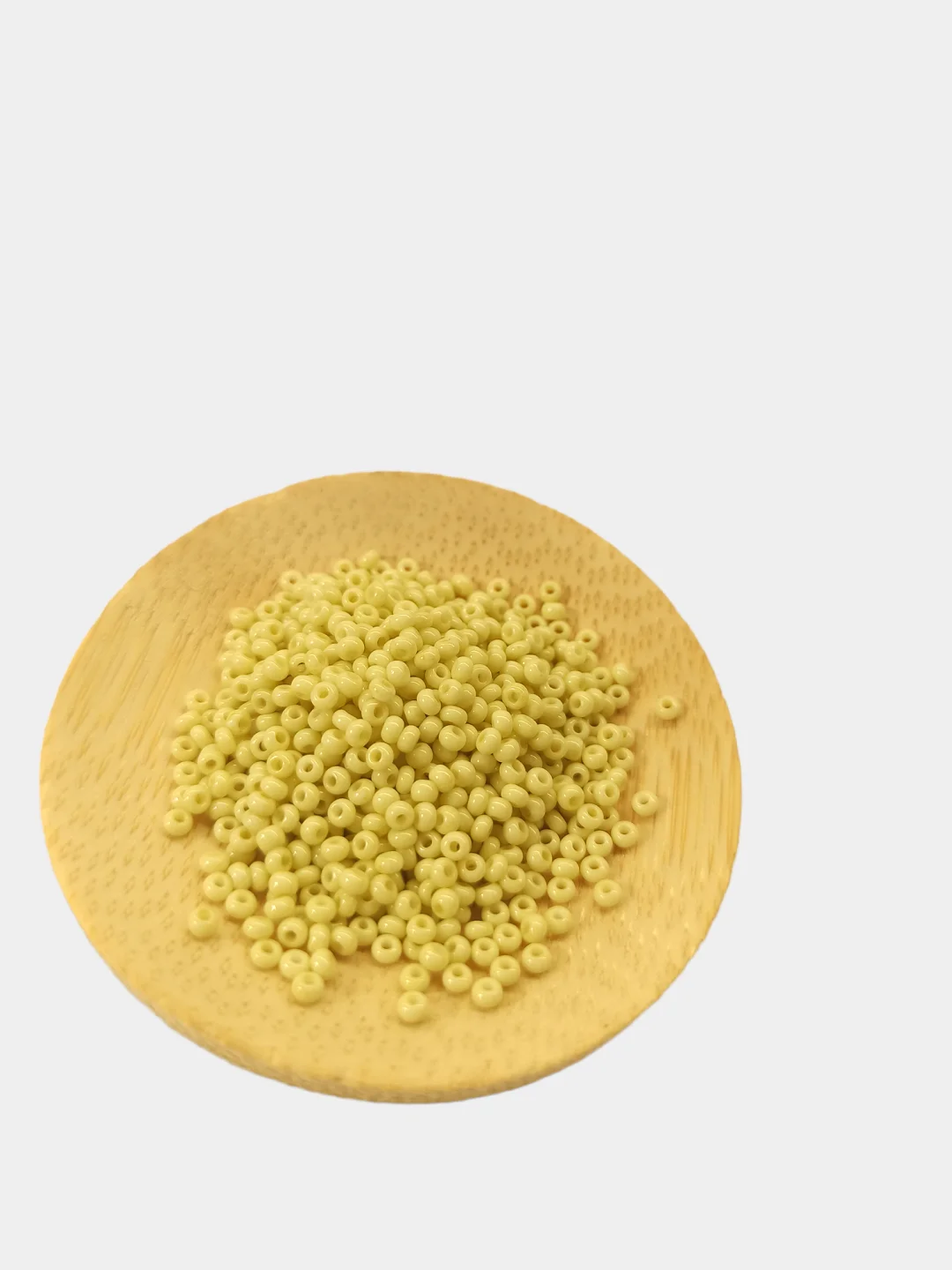 Слоновая кость бисер чешский Preciosa, Чехия, № 10, Natural Opaque