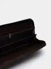 Коричневый кошелек мужской, кожаный