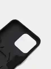 Черный чехол противоударный на Honor X8, с кольцом-держателем