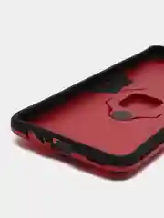 Красный чехол противоударный на Honor X8, с кольцом-держателем