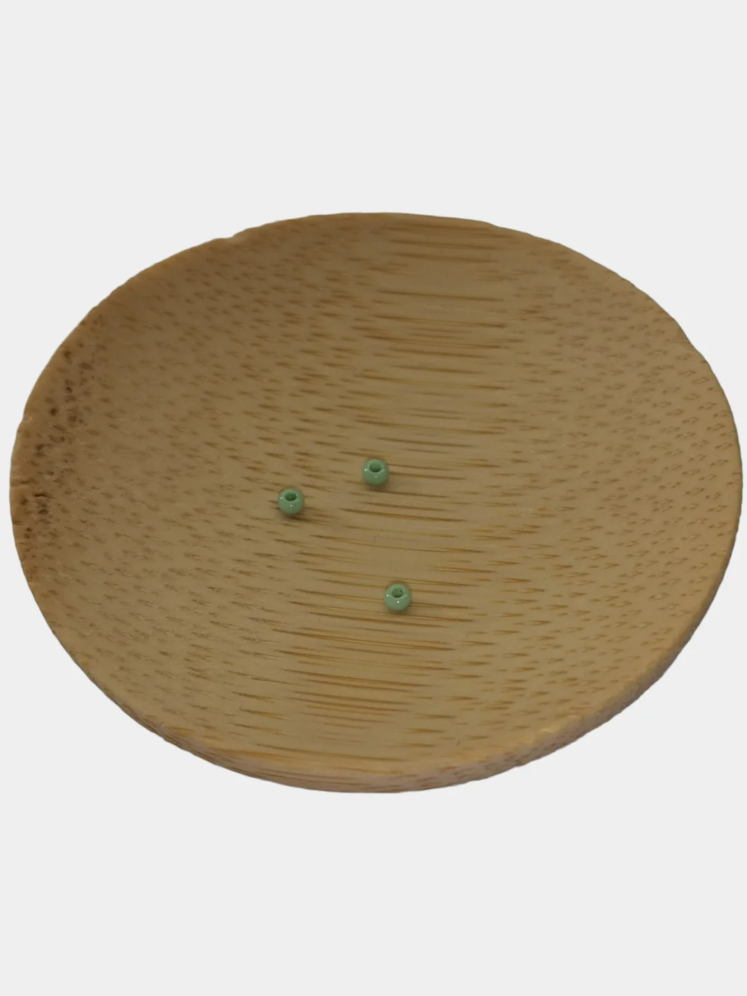 Мятный бисер чешский Preciosa, Чехия, № 10, Natural Opaque