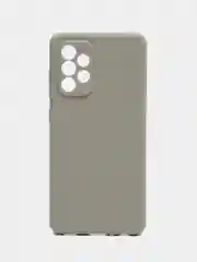 Серый чехол Samsung Galaxy A52, силиконовый