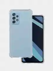 Белый чехол Samsung Galaxy A52, силиконовый
