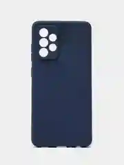 Темно-синий чехол Samsung Galaxy A52, силиконовый