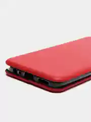 Красный чехол-книжка Realme 8 / 8 Pro Реалми 8ай / 8 Про