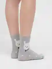 Серебряный носки женские