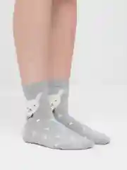 Серебряный носки женские