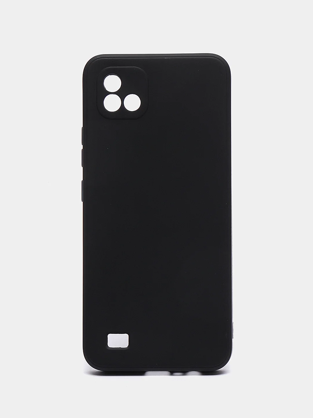 Черный чехол Realme C11 2021 / Realme C20 Реалми С11 2011 / С20 силиконовый цветной матовый