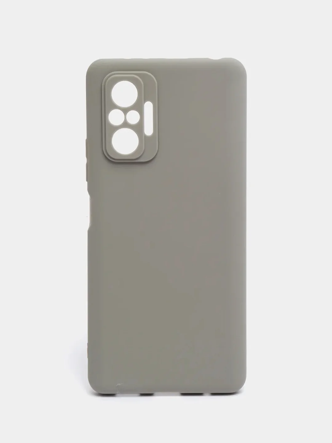 Серый чехол Xiaomi Redmi Note 10 Pro / Note 10 Pro Max силиконовый