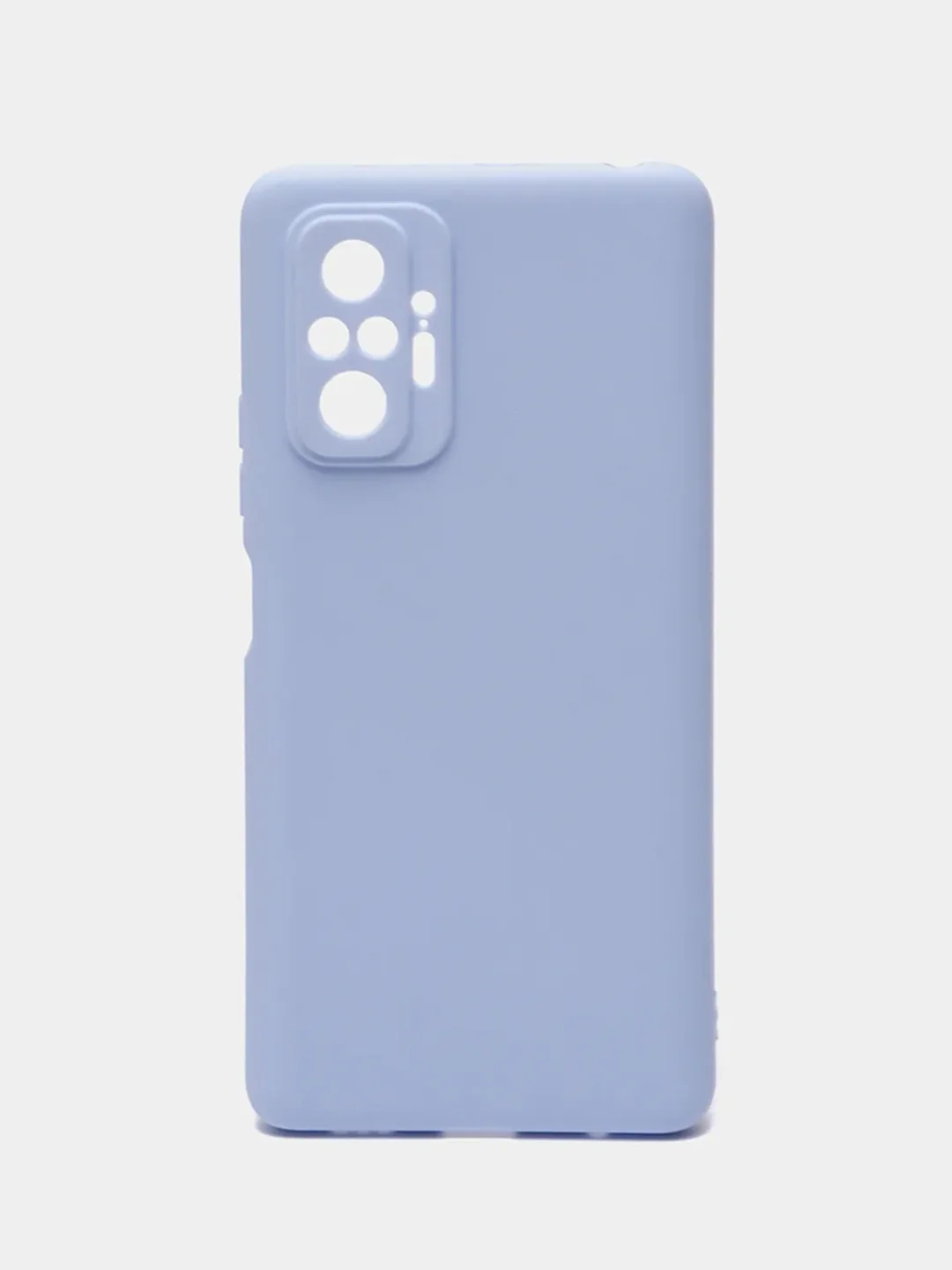 Небесно-голубой чехол Xiaomi Redmi Note 10 Pro / Note 10 Pro Max силиконовый
