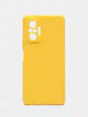 Желтый чехол Xiaomi Redmi Note 10 Pro / Note 10 Pro Max силиконовый