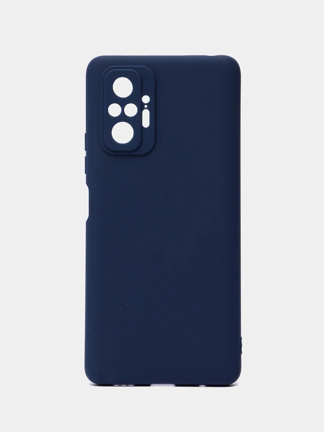 Синий чехол Xiaomi Redmi Note 10 Pro / Note 10 Pro Max силиконовый