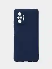 Синий чехол Xiaomi Redmi Note 10 Pro / Note 10 Pro Max силиконовый