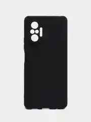 Черный чехол Xiaomi Redmi Note 10 Pro / Note 10 Pro Max силиконовый