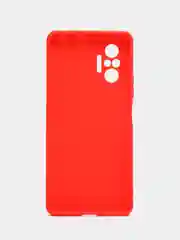 Красный чехол Xiaomi Redmi Note 10 Pro / Note 10 Pro Max силиконовый