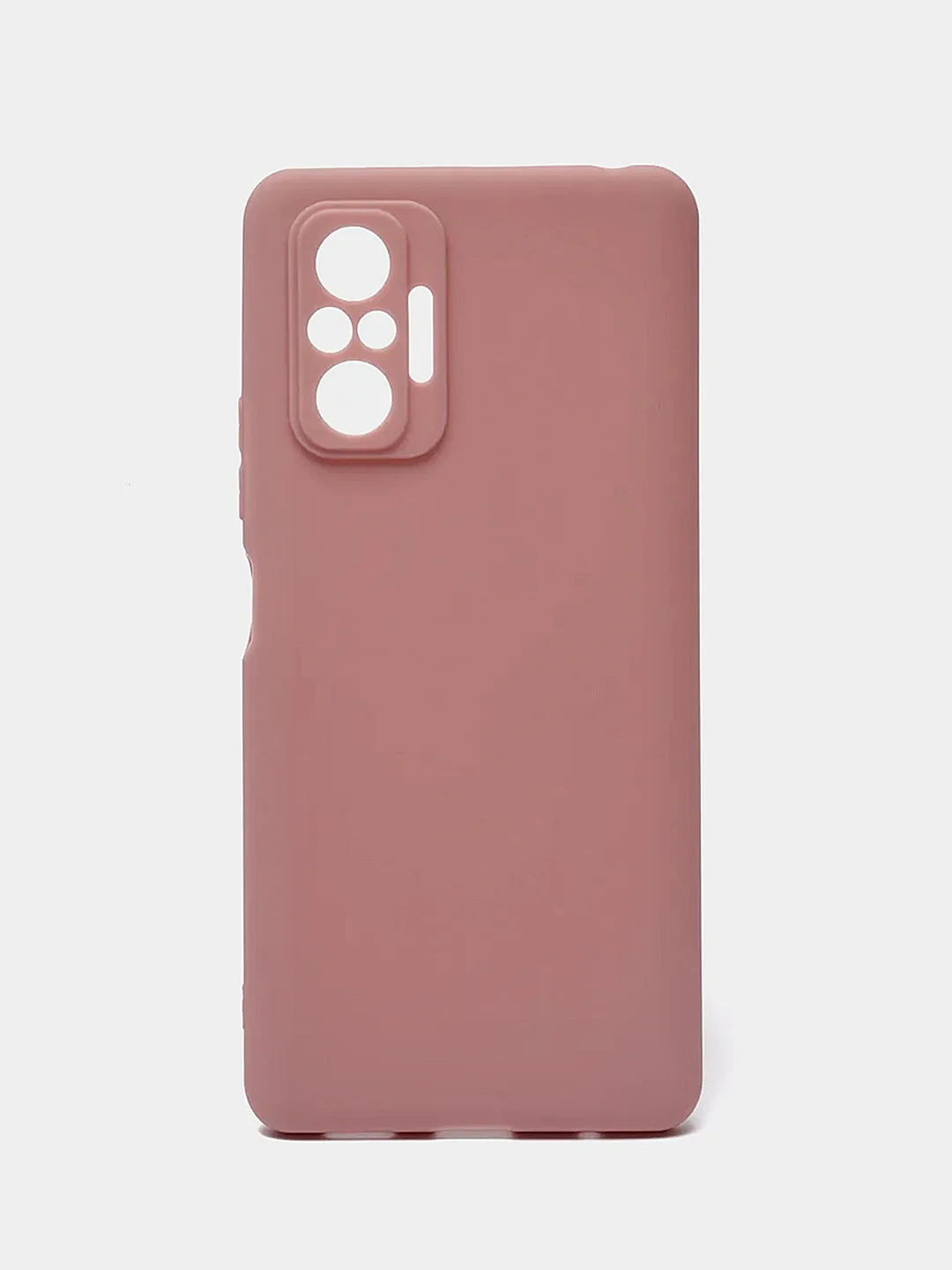 Бежевый чехол Xiaomi Redmi Note 10 Pro / Note 10 Pro Max силиконовый