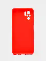 Красный чехол Xiaomi Redmi Note 10 / Note 10s, силиконовый