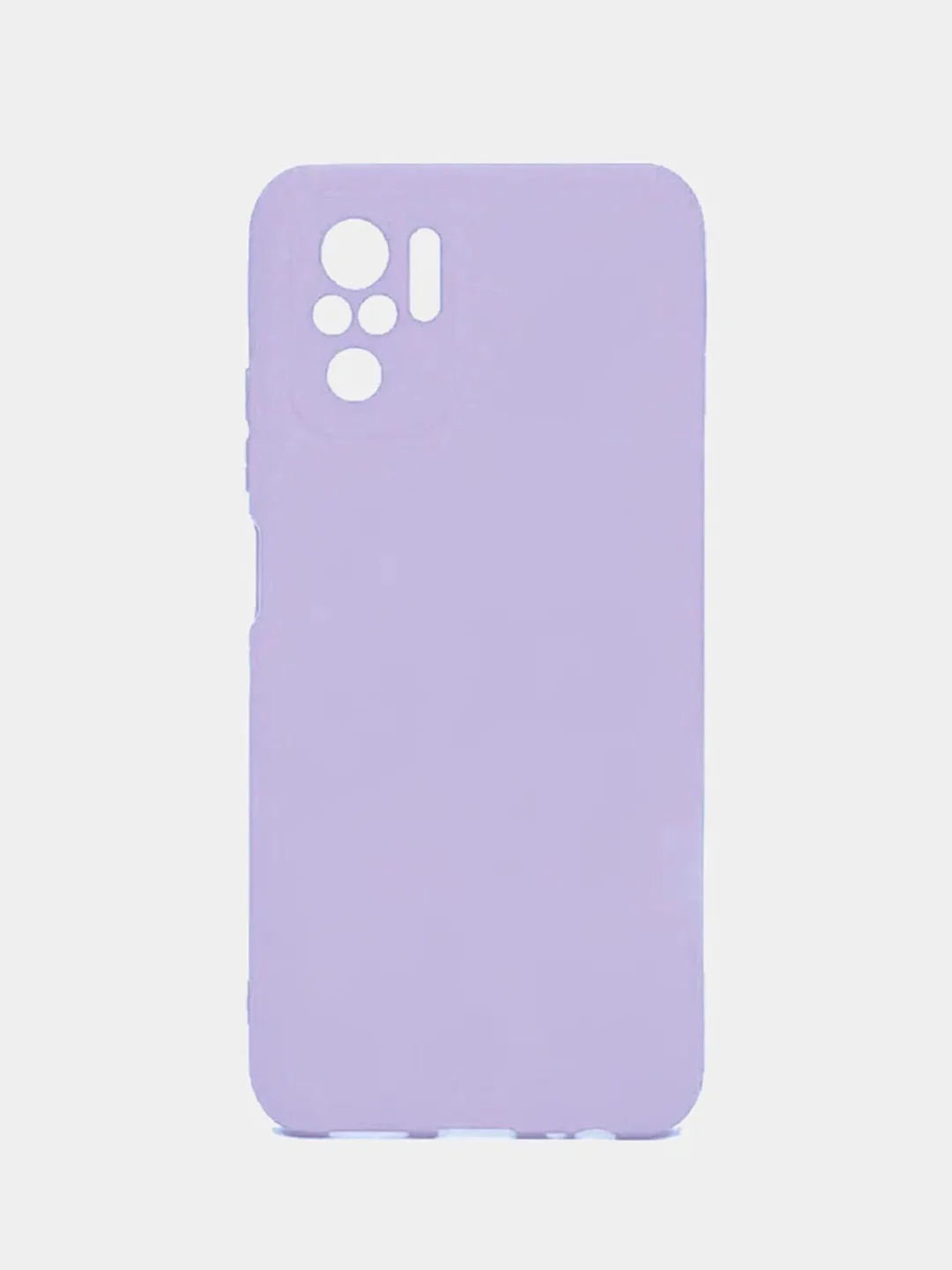 Лавандовый чехол Xiaomi Redmi Note 10 / Note 10s, силиконовый