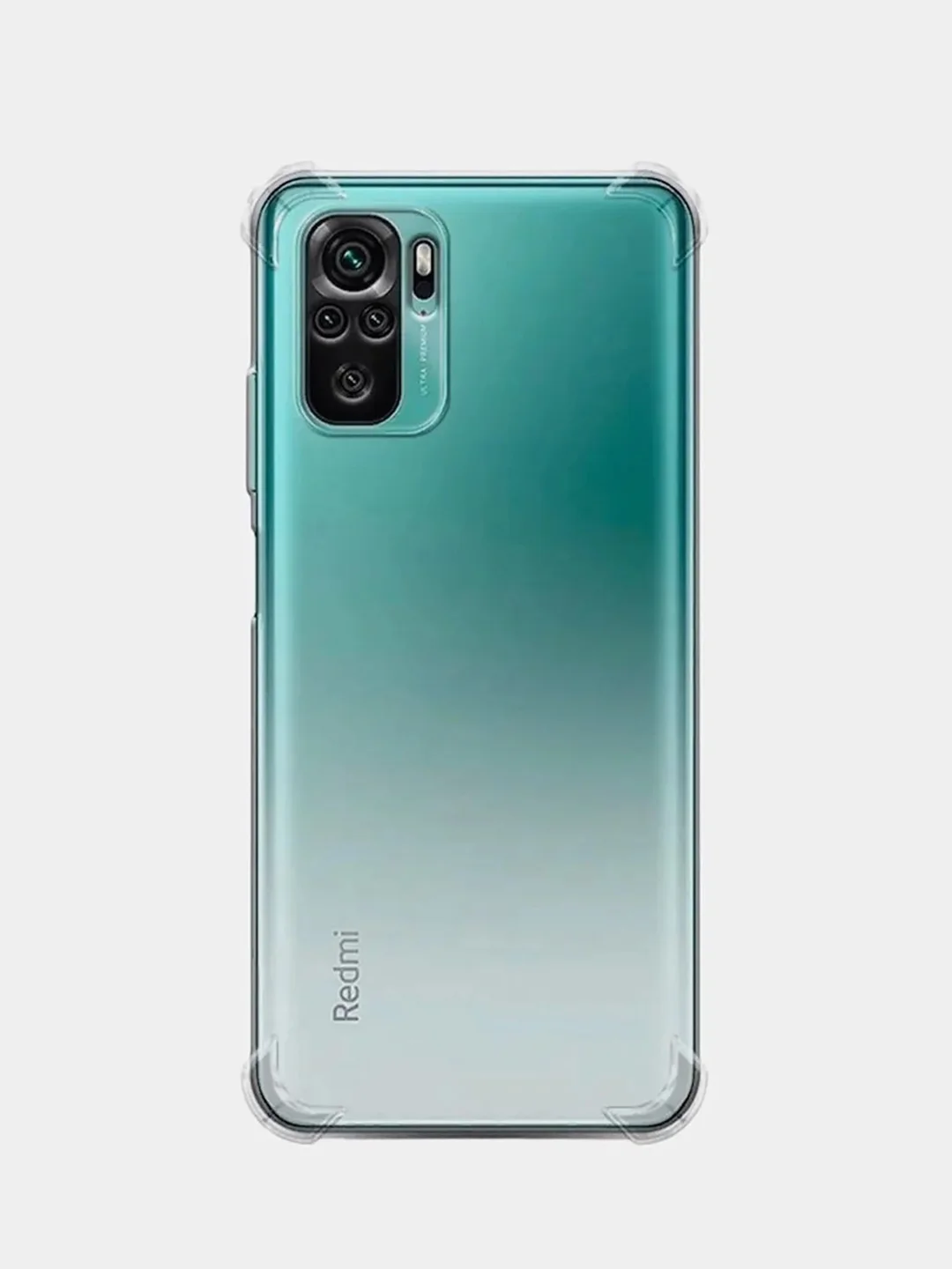 Белый чехол Xiaomi Redmi Note 10 / Note 10s, силиконовый