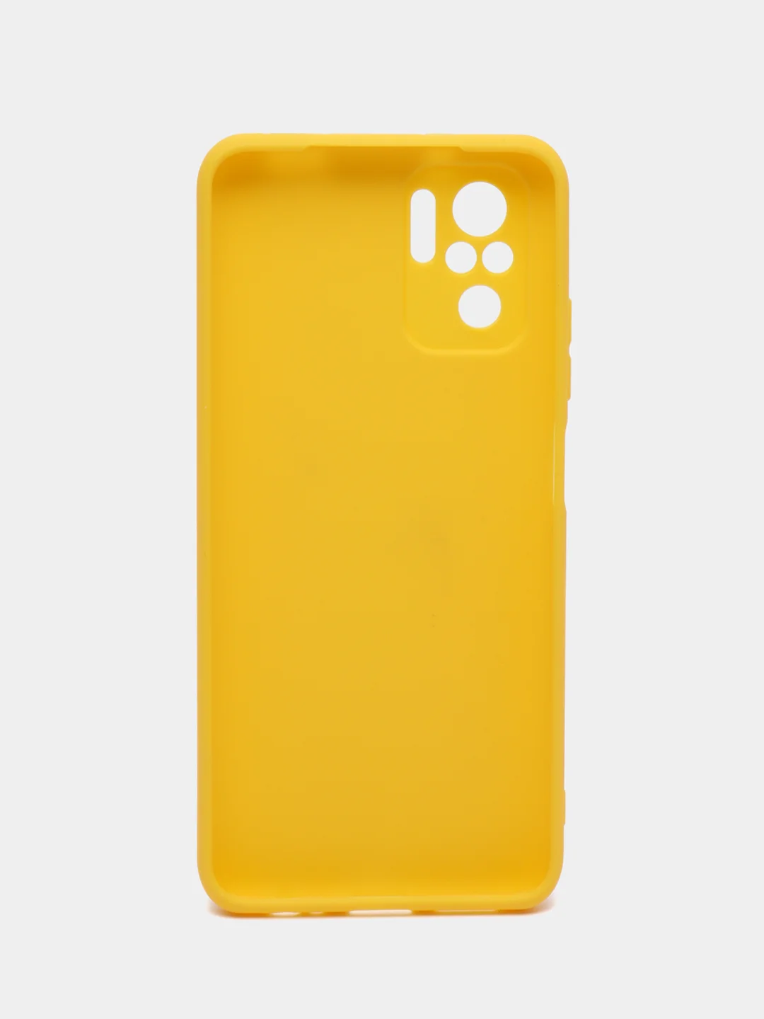 Желтый чехол Xiaomi Redmi Note 10 / Note 10s, силиконовый
