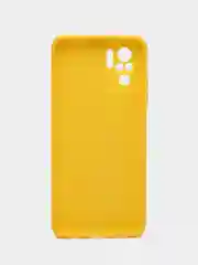 Желтый чехол Xiaomi Redmi Note 10 / Note 10s, силиконовый