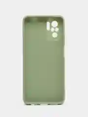 Оливковый чехол Xiaomi Redmi Note 10 / Note 10s, силиконовый