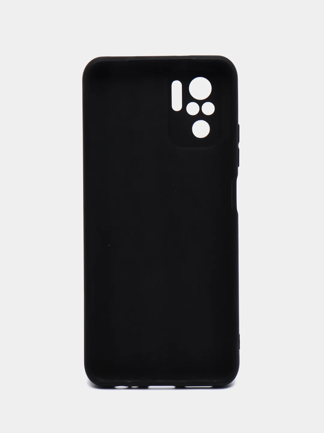 Черный чехол Xiaomi Redmi Note 10 / Note 10s, силиконовый