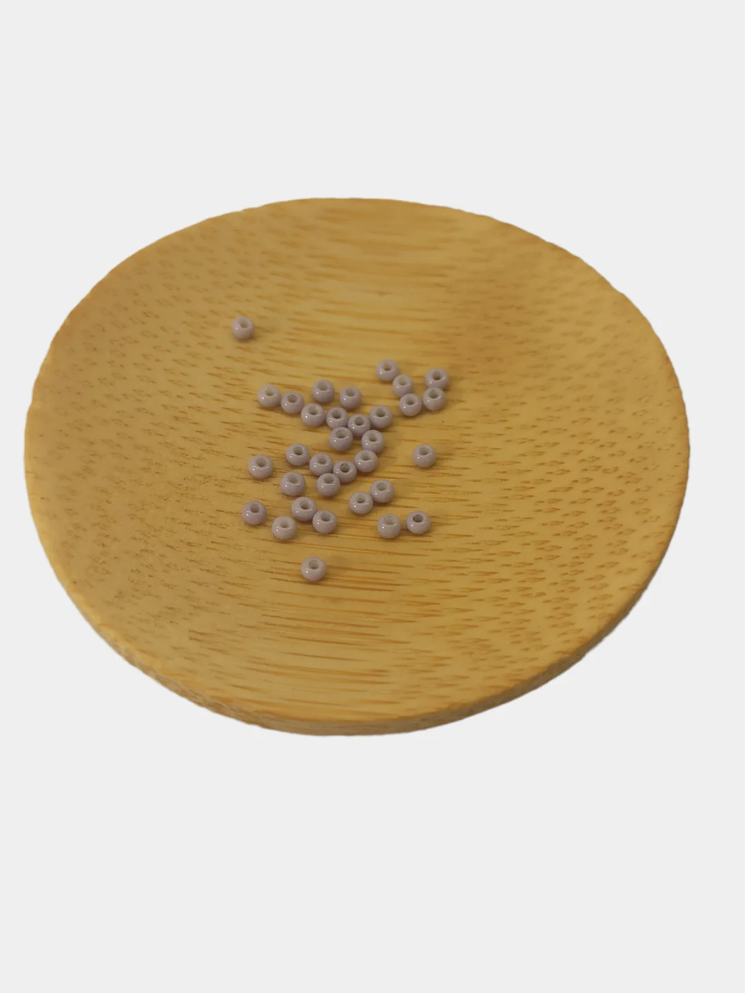 Пурпурный бисер чешский Preciosa, Чехия, № 10, Natural Opaque