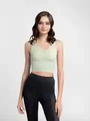 Мятный топ женский, спортивный