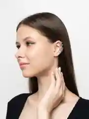Серьги на Новый год, каффы набор