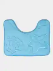 Набор ковриков для ванны и туалета с рисунком "Ракушки", 2 штуки, 40 x 50 и 50 x 80 см