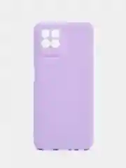 Сиреневый чехол для Realme 8i, Narzo 50 (Реалми 8I, Нарзо 50) силиконовый, матовый