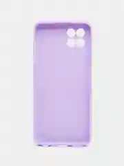 Сиреневый чехол для Realme 8i, Narzo 50 (Реалми 8I, Нарзо 50) силиконовый, матовый