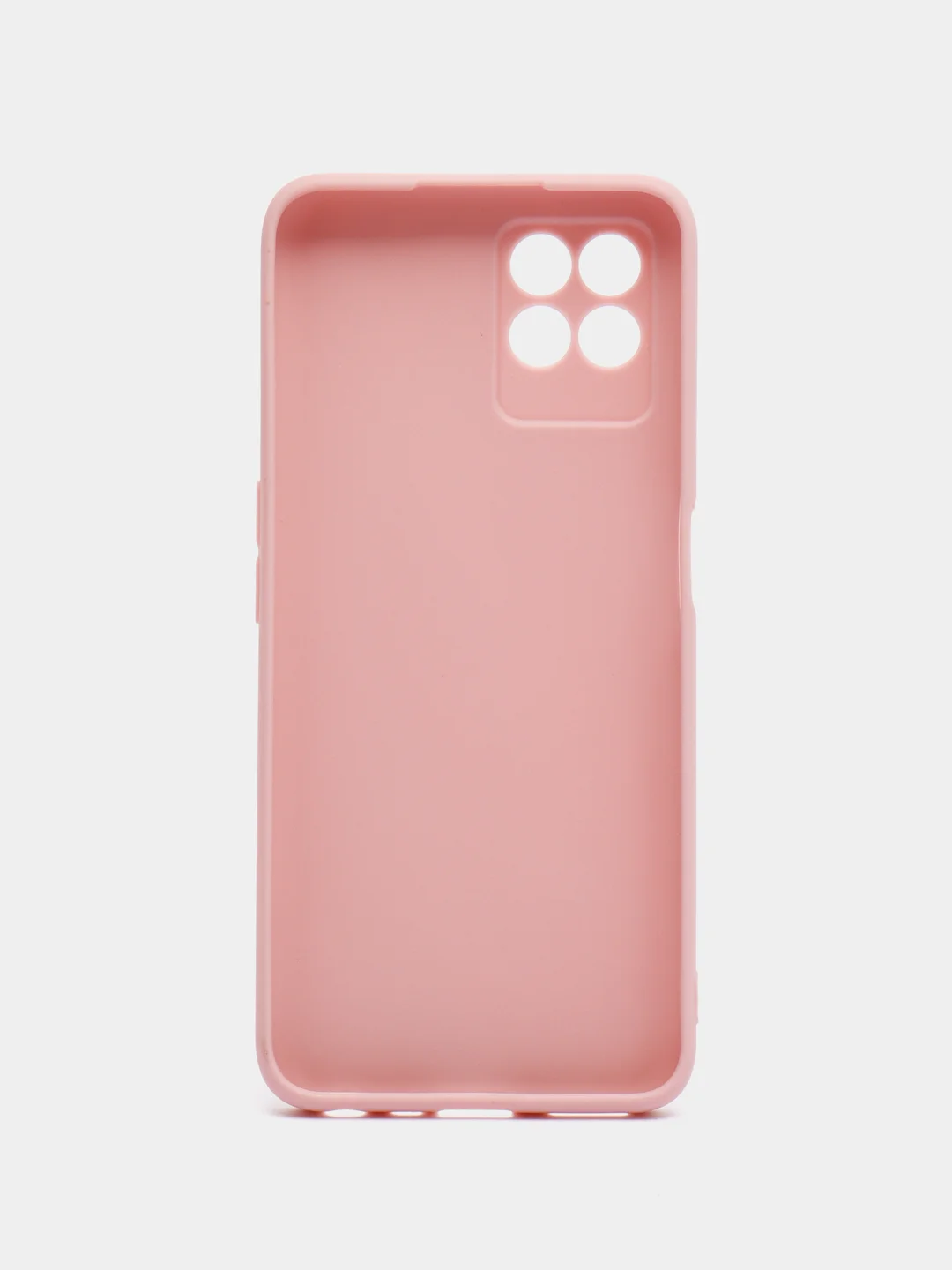 Коралловый чехол для Realme 8i, Narzo 50 (Реалми 8I, Нарзо 50) силиконовый, матовый
