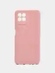 Коралловый чехол для Realme 8i, Narzo 50 (Реалми 8I, Нарзо 50) силиконовый, матовый