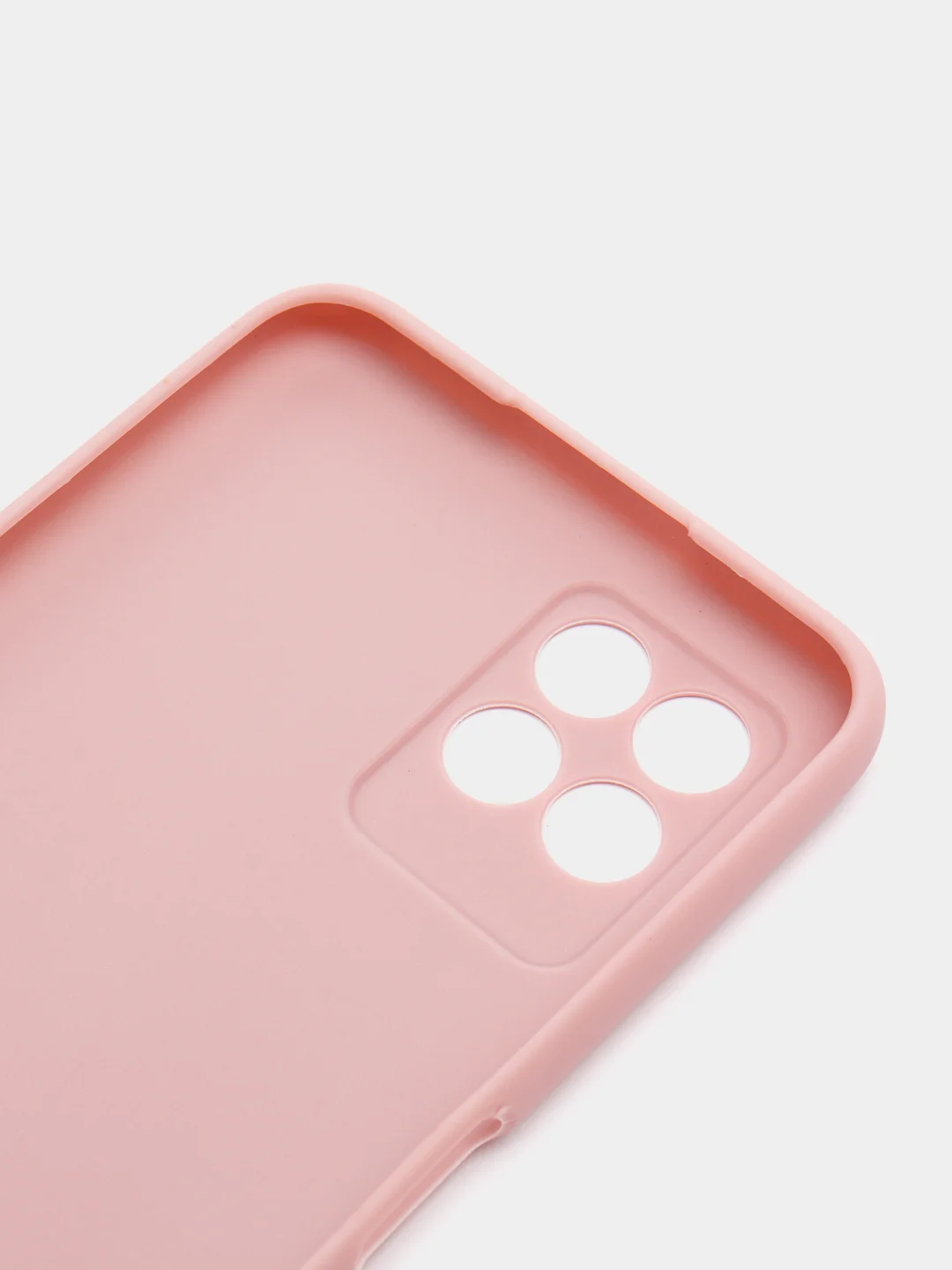 Коралловый чехол для Realme 8i, Narzo 50 (Реалми 8I, Нарзо 50) силиконовый, матовый
