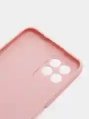 Коралловый чехол для Realme 8i, Narzo 50 (Реалми 8I, Нарзо 50) силиконовый, матовый