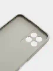 Серый чехол для Realme 8i, Narzo 50 (Реалми 8I, Нарзо 50) силиконовый, матовый