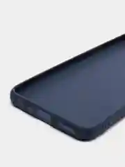 Темно-синий чехол для Realme 8i, Narzo 50 (Реалми 8I, Нарзо 50) силиконовый, матовый