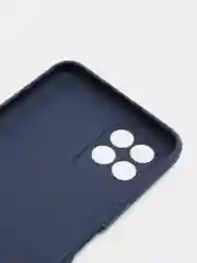 Темно-синий чехол для Realme 8i, Narzo 50 (Реалми 8I, Нарзо 50) силиконовый, матовый