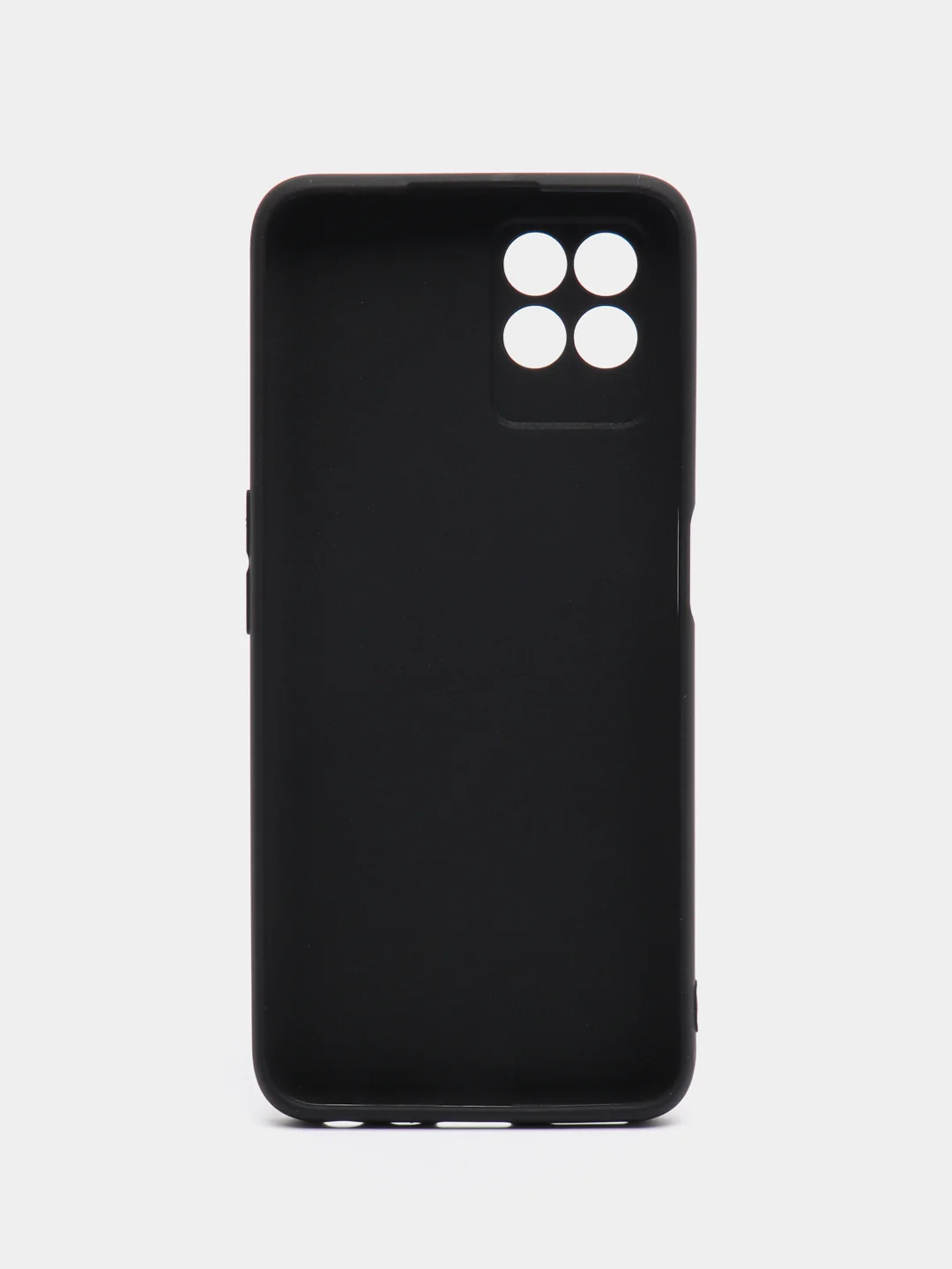 Черный чехол для Realme 8i, Narzo 50 (Реалми 8I, Нарзо 50) силиконовый, матовый