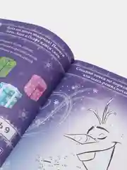 Голубой книга с наклейками, адвент-календарь "Холодное сердце", "Синий трактор"