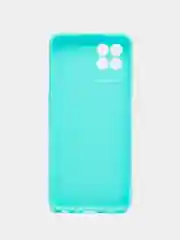Бирюзовый чехол для Realme 8i, Narzo 50 (Реалми 8I, Нарзо 50) силиконовый, матовый