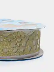 Золотой клейкая декоративная ажурная лента, 1,5 см х 1 м
